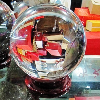 白水晶球 自然能量與工藝美學(xué)的完美融合